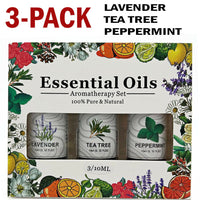 3 Pack - Aromatherapy Essential Oils Gift Set For Humidifiers Oil Diffuser Mist - Fun Gifts & More