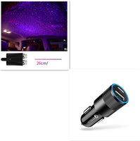 Star Light Projector Party Lights USB LED Light Interior Lighting LED Interior Car Lights Starry Sky Galaxy Night Lights - Fun Gifts & More