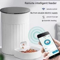 Intelligent Automatic Timing Wifi Remote Pet Feeder - Fun Gifts & More