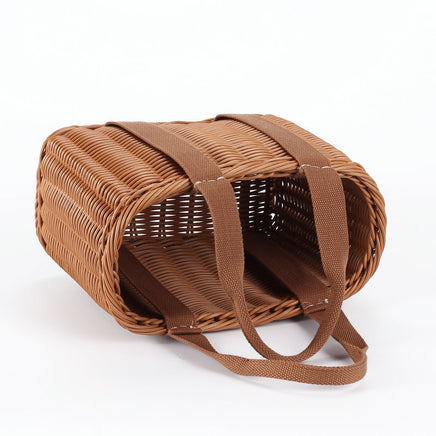 Portable rattan shopping bag - Fun Gifts & More