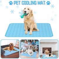 Pet Cooling Mat Cool Pad Cushion Dog Cat Puppy Blanket For Summer Sleeping Bed Dog Cooling Bed Pet Cooling Mat - Fun Gifts & More