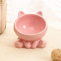 Ceramic Cat Neck Bowl - Fun Gifts & More