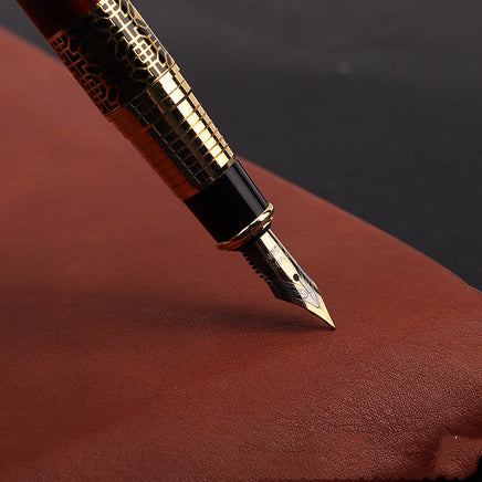 Wood grain fountain pen metal signature pen - Fun Gifts & More