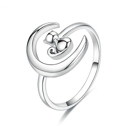 s925 sterling silver Couple ring - Fun Gifts & More