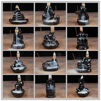 Mini Ceramic Backflow Incense Burner - Fun Gifts & More