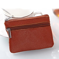 Fashion Women's Mini Leather Coin Purse - Fun Gifts & More