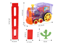 Domino Train Toys Baby Toys Car Puzzle Automatic Release Licensing Electric Building Blocks Train Toy - Fun Gifts & More