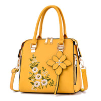 Fashion Flowers Embroidered Handbag Women Shoulder Messenger Bags - Fun Gifts & More