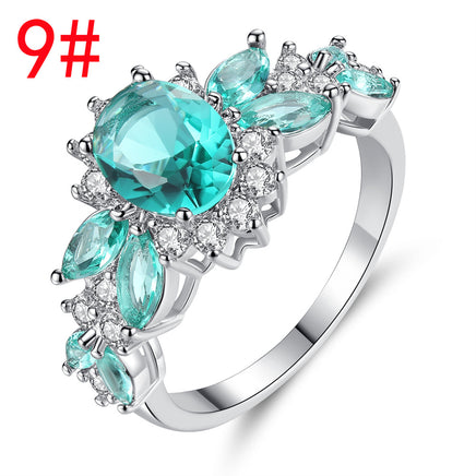 Retro Personality Fashion Baolan Zircon Ring - Fun Gifts & More