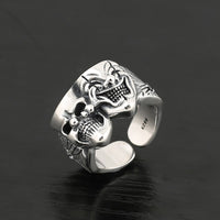 Thai Silver Trendy Silver Sterling Silver Retro Creative Ring - Fun Gifts & More