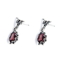 925 Sterling Silver Earrings Bat Crystal - Fun Gifts & More