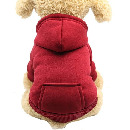 Soft Fleece Pet Dog Hoodie - Fun Gifts & More