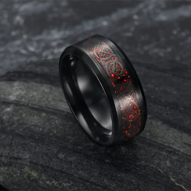 Basilisk Scale Wedding Ring - Fun Gifts & More