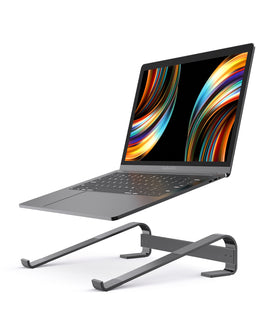 Laptop Stand Aluminium Portable Removable Laptop Rise Ventilated Detachable Ergonomic Laptop Holder - Fun Gifts & More