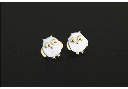 Owl Sterling Silver Earrings - Fun Gifts & More