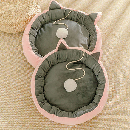 Kitty Cat Bed with Ball - Fun Gifts & More