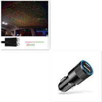 Star Light Projector Party Lights USB LED Light Interior Lighting LED Interior Car Lights Starry Sky Galaxy Night Lights - Fun Gifts & More