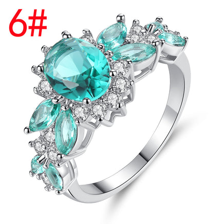 Retro Personality Fashion Baolan Zircon Ring - Fun Gifts & More