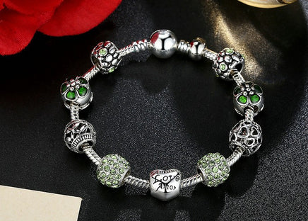 Silver Charm Bracelet - Fun Gifts & More