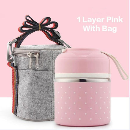 A Portable Stainless Steel Lunch Box - Fun Gifts & More