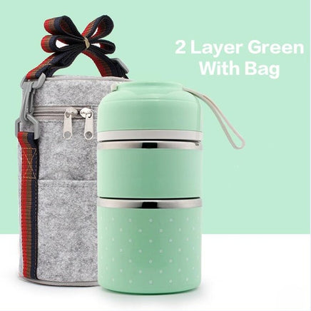 A Portable Stainless Steel Lunch Box - Fun Gifts & More