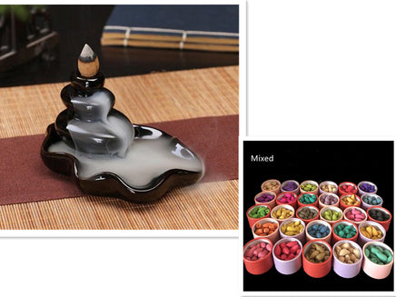 Black Ceramic Incense Burner - Fun Gifts & More