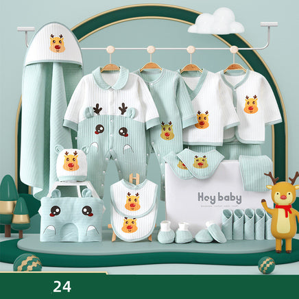 Pure Cotton Baby Clothes Set Gift Box - Fun Gifts & More