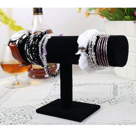 T-Bar Bracelet Holder Necklace Organizer Jewelry Display Boutique Watch Stand - Fun Gifts & More