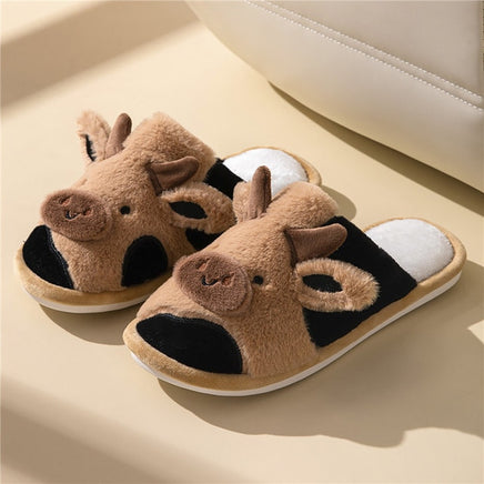 Fluffy Cute Animal Slippers - Fun Gifts & More