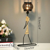 Nordic Metal Candlestick - Fun Gifts & More