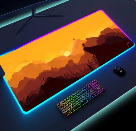 Luminous LED Lighting Mouse Pad - Fun Gifts & More