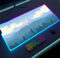 Luminous LED Lighting Mouse Pad - Fun Gifts & More