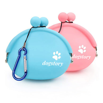 Silicone Pet Snack Bag Solid Color - Fun Gifts & More