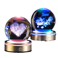 Crystal Ball Starry Sky Desktop Decoration - Fun Gifts & More