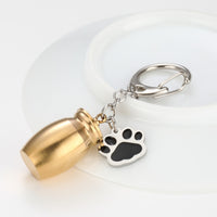 Perfume Bottle Keychain Drop Oil Dog's Paw - Fun Gifts & More