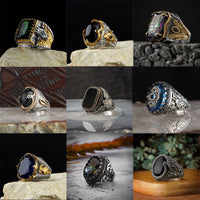 Men's Ring Set In Copper Material - Fun Gifts & More