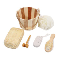 Bathroom Bath Set Love Wooden Barrel Gift Set - Fun Gifts & More