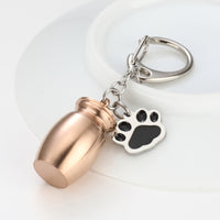 Perfume Bottle Keychain Drop Oil Dog's Paw - Fun Gifts & More