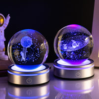 Crystal Ball Starry Sky Desktop Decoration - Fun Gifts & More