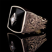 Men's Ring Set In Copper Material - Fun Gifts & More