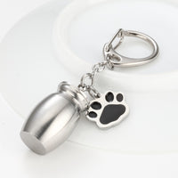 Perfume Bottle Keychain Drop Oil Dog's Paw - Fun Gifts & More