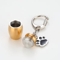 Perfume Bottle Keychain Drop Oil Dog's Paw - Fun Gifts & More