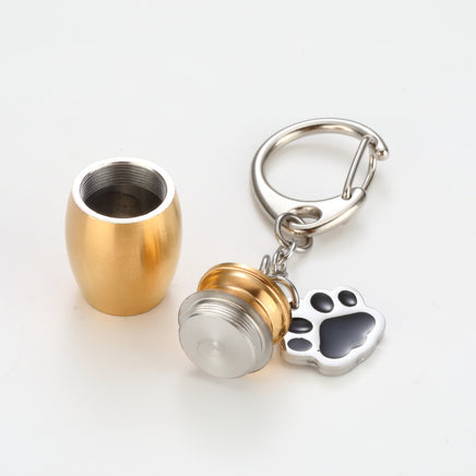 Perfume Bottle Keychain Drop Oil Dog's Paw - Fun Gifts & More