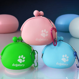 Silicone Pet Snack Bag Solid Color - Fun Gifts & More