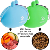 Silicone Pet Snack Bag Solid Color - Fun Gifts & More