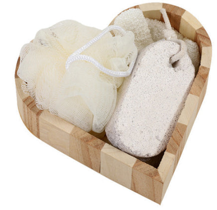 Bathroom Bath Set Love Wooden Barrel Gift Set - Fun Gifts & More