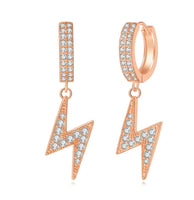 Lightning Dangling Earrings - Fun Gifts & More