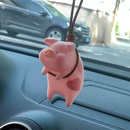 Swing Pig Car Interior Ornament - Fun Gifts & More