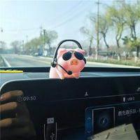 Swing Pig Car Interior Ornament - Fun Gifts & More