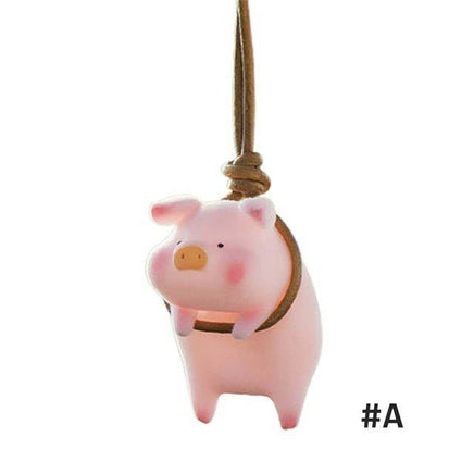 Swing Pig Car Interior Ornament - Fun Gifts & More